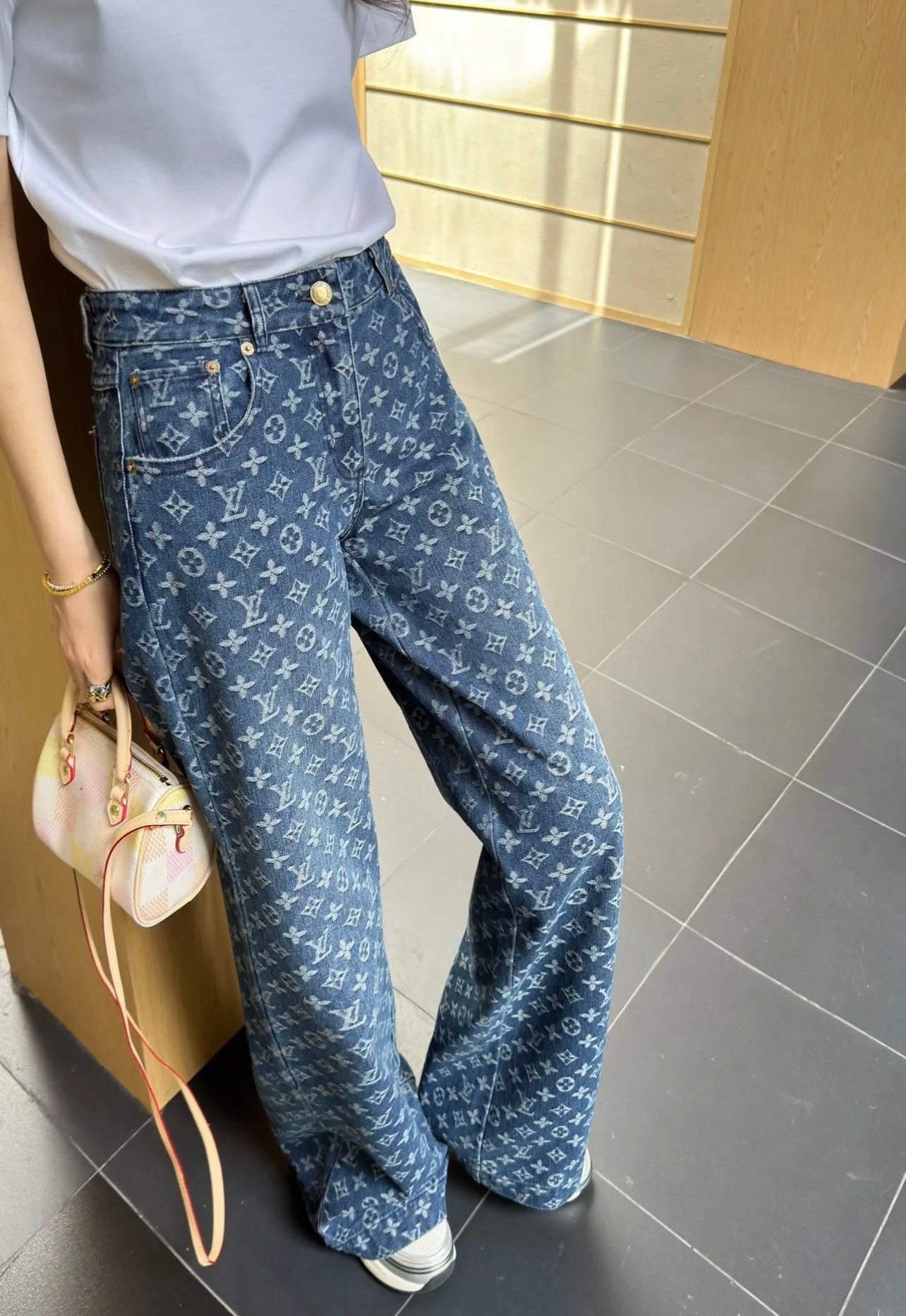 Louis Vuitton Blue Jeans