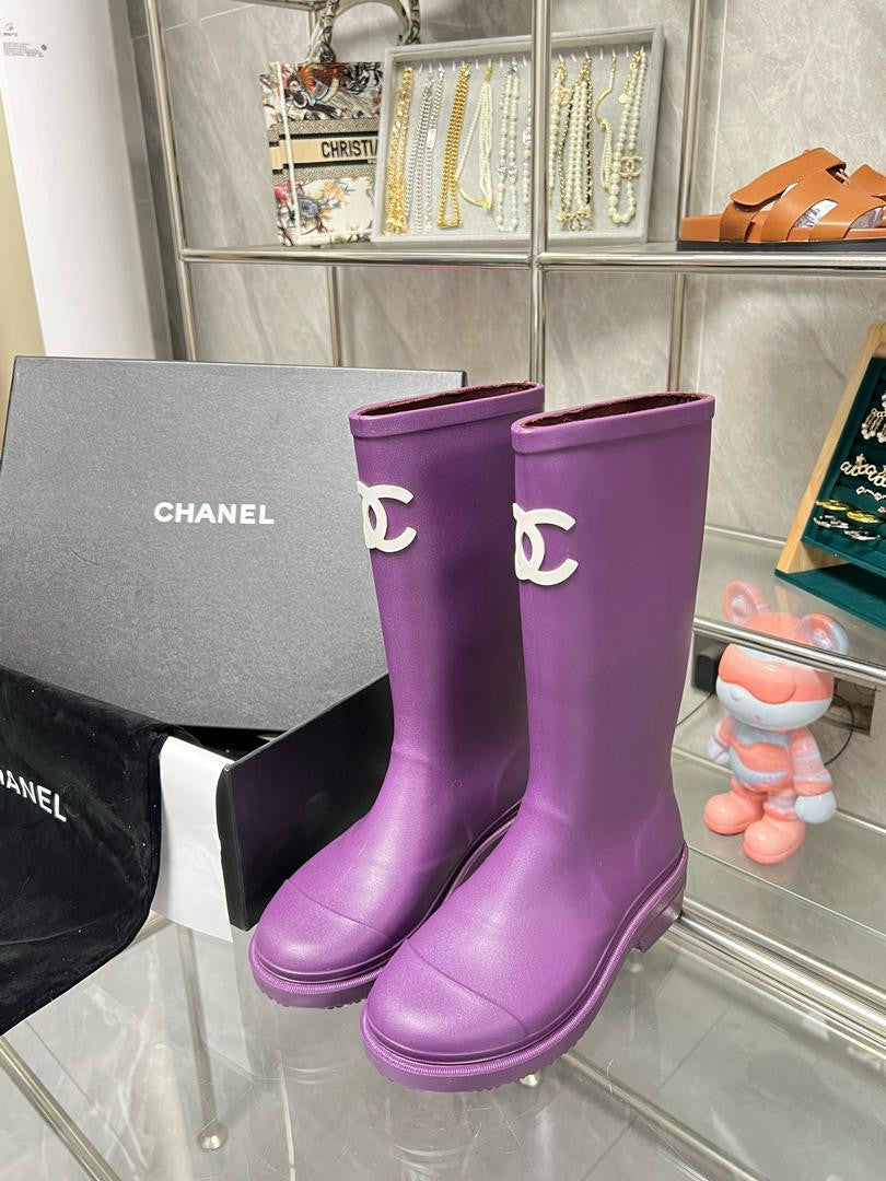 Cizme de cauciuc Chanel