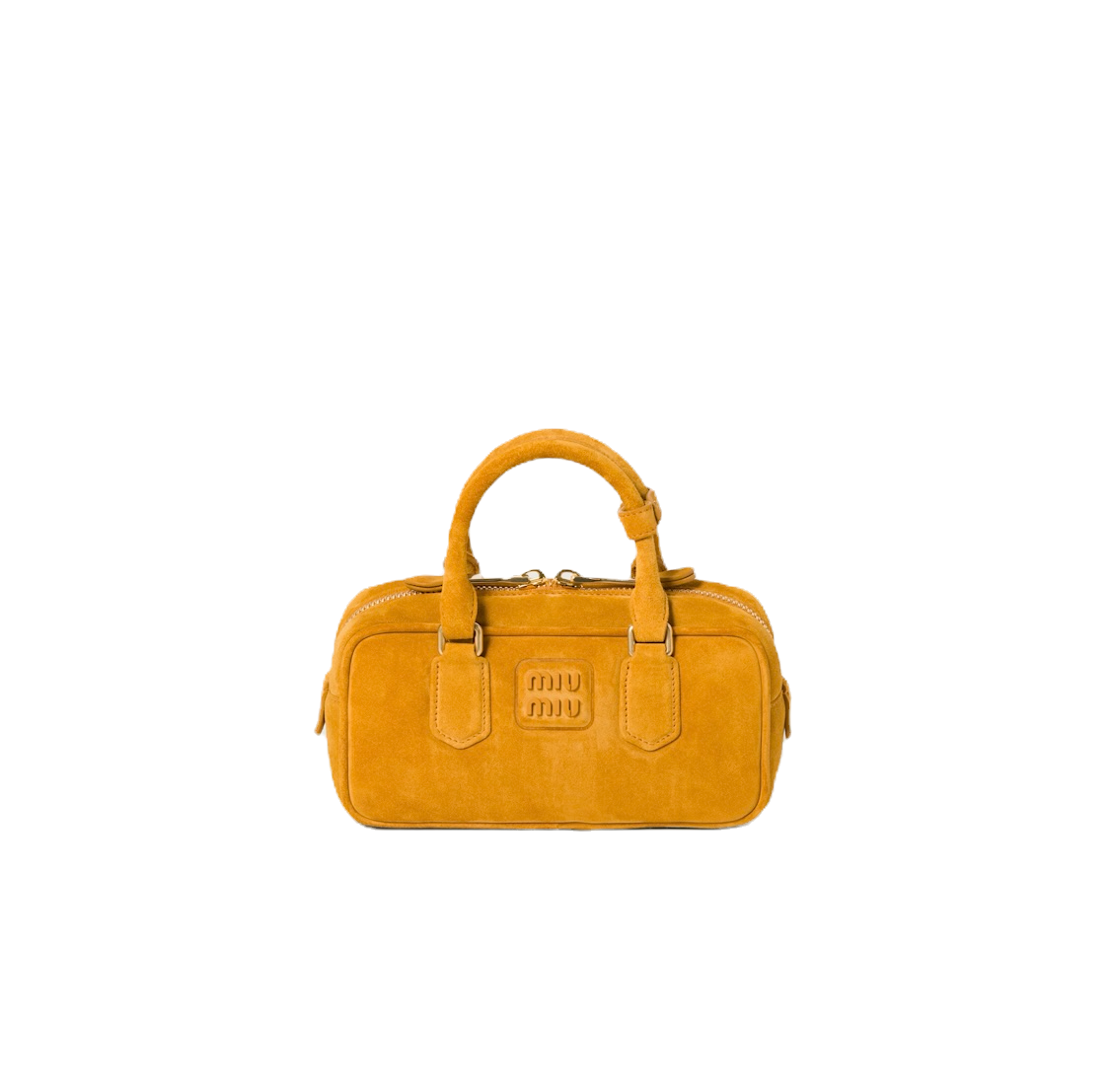 Miu Miu suede bag whiskey