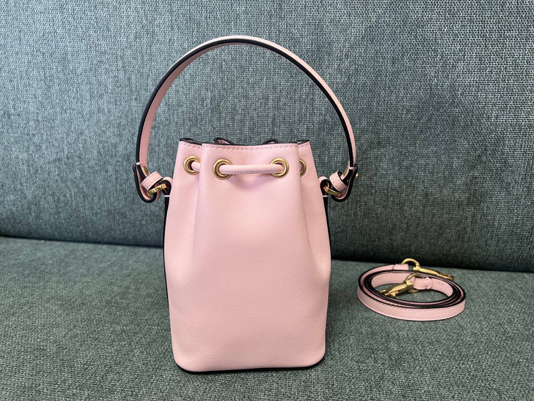Valentino Garavani pink logo bag