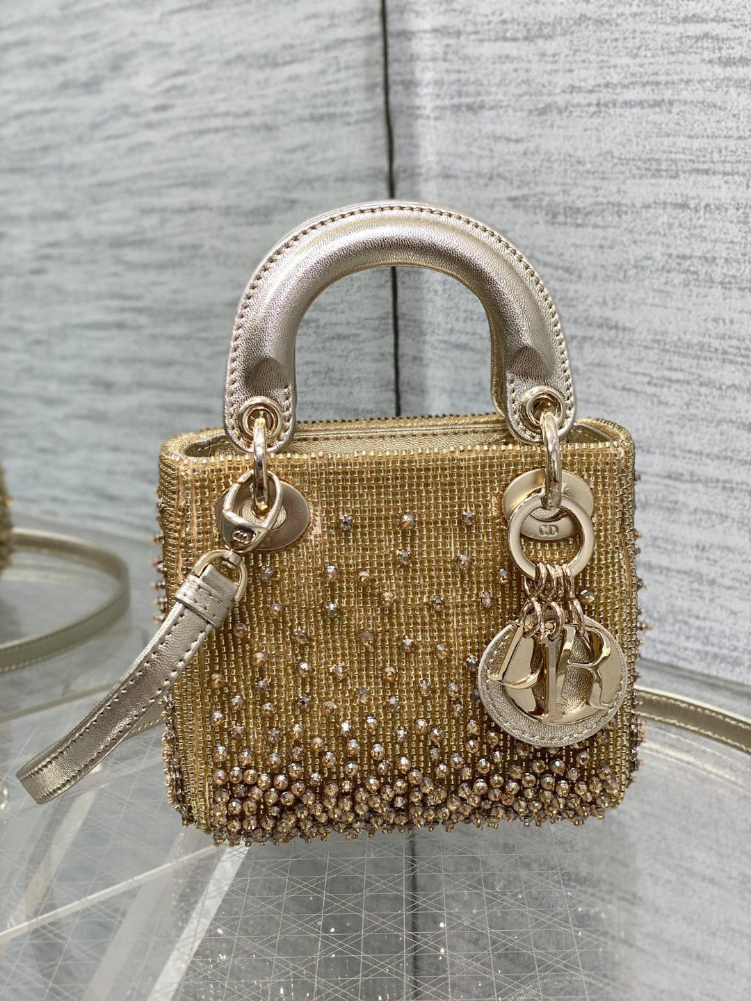 Dior embellished bag