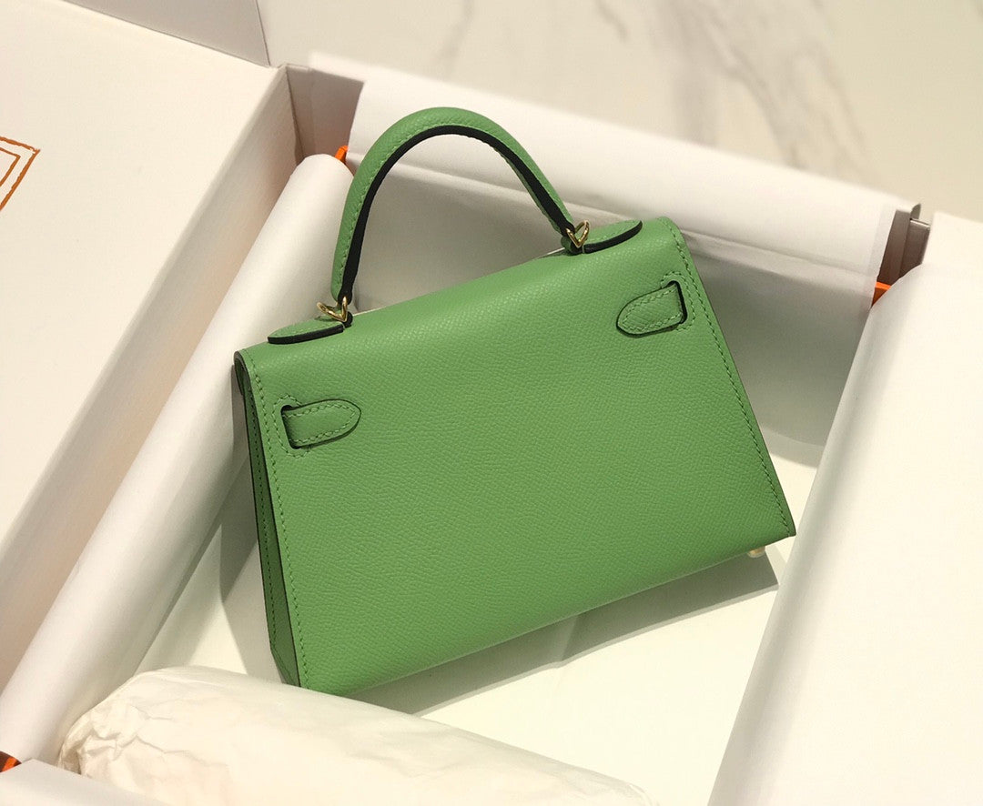 Hermes Mini Kelly In Green