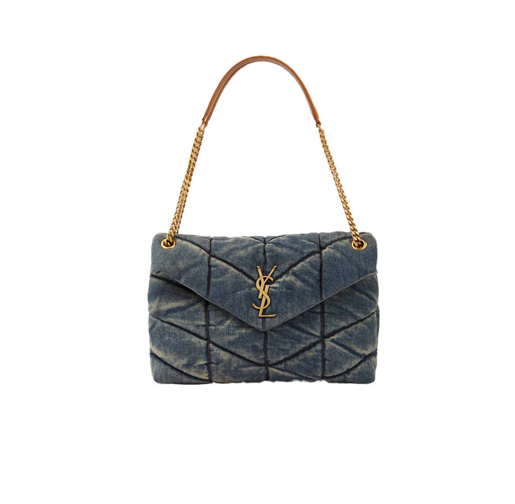 Saint Laurent Lou Lou Bag In Denim