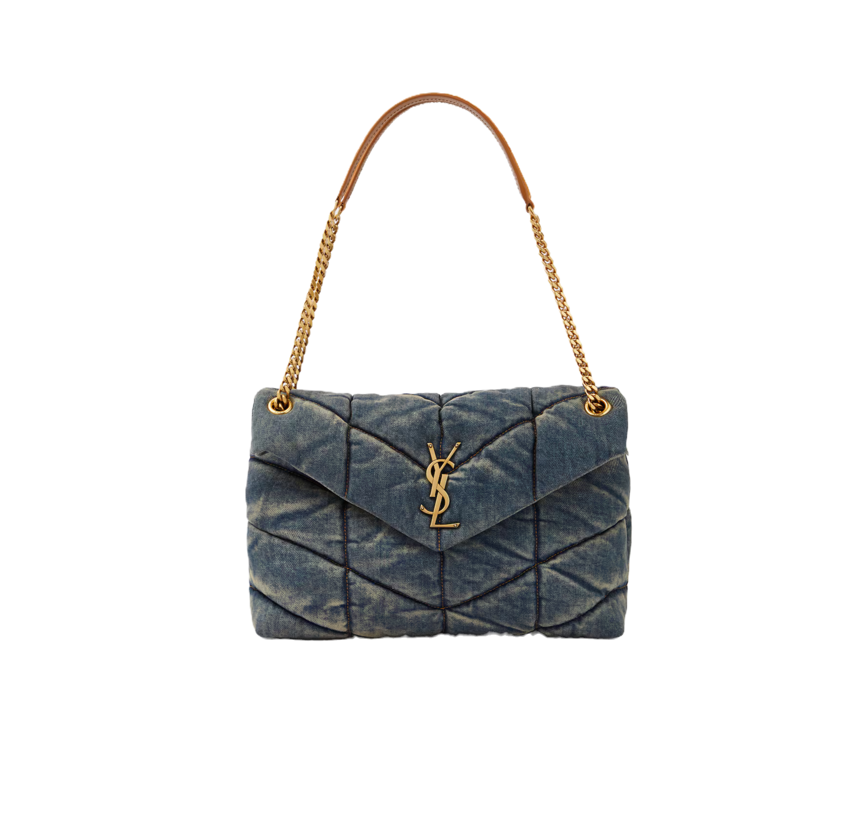 Saint Laurent Lou Lou Bag In Denim