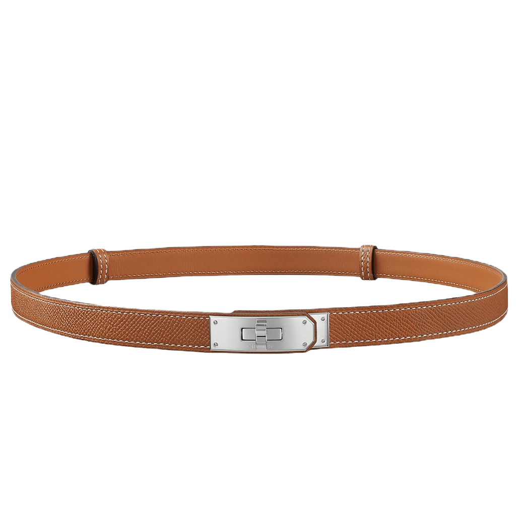 Hermes Kelly 18 Belt In Gold Epsom Leather