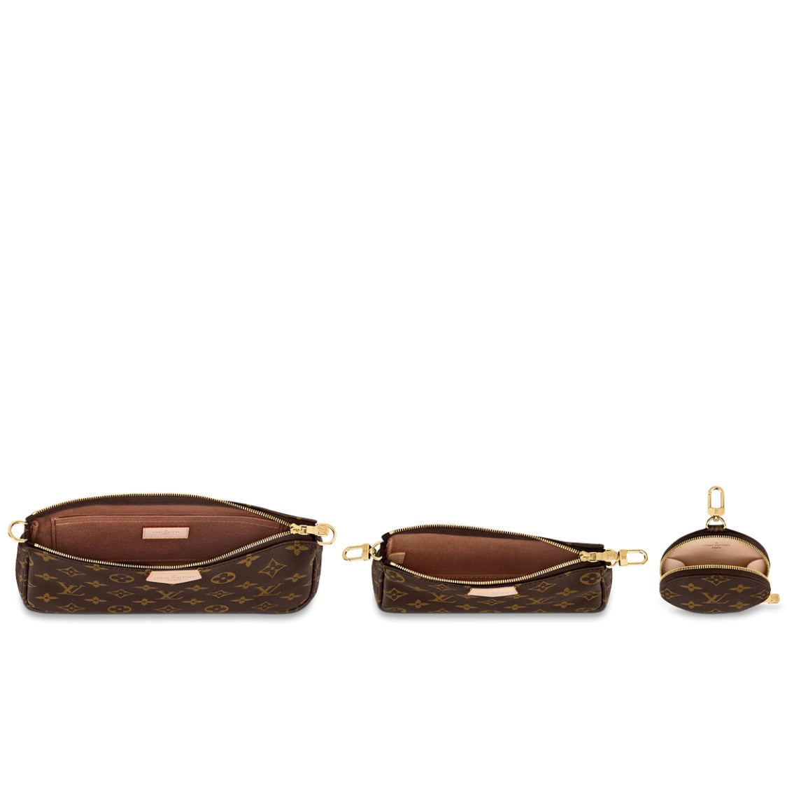 Geantă Louis Vuitton cu mai multe pungi