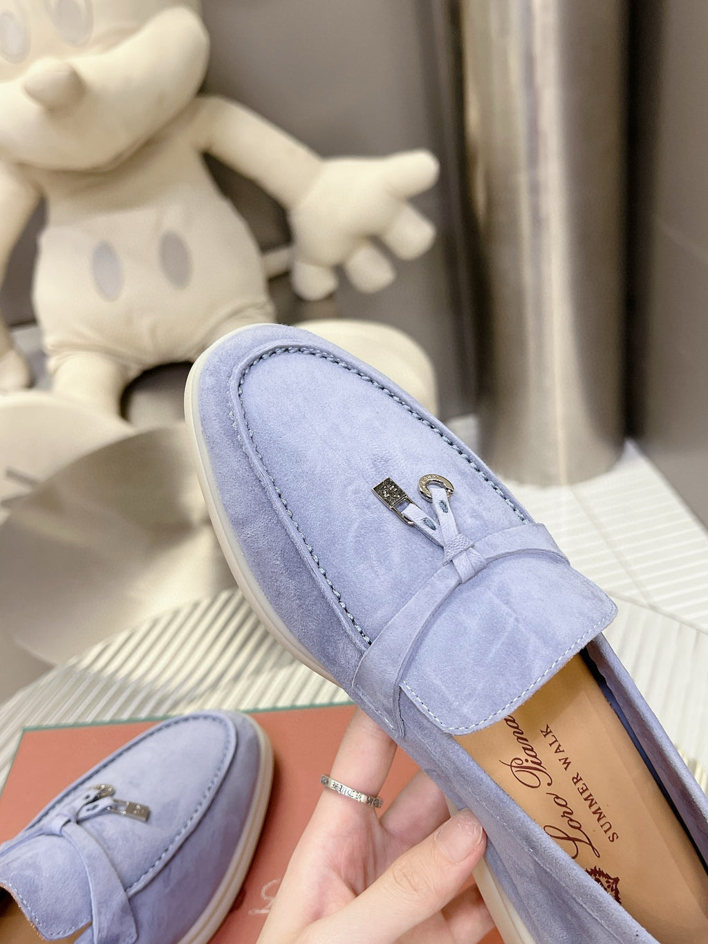 Loro Piana summer walk blue