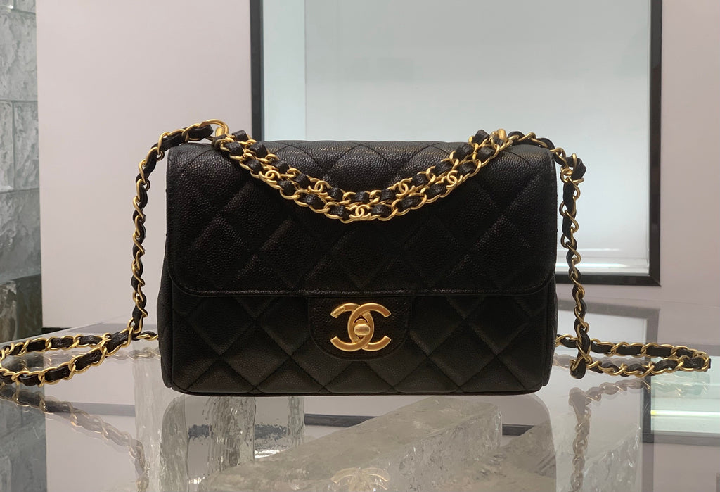 Chanel bag caviar