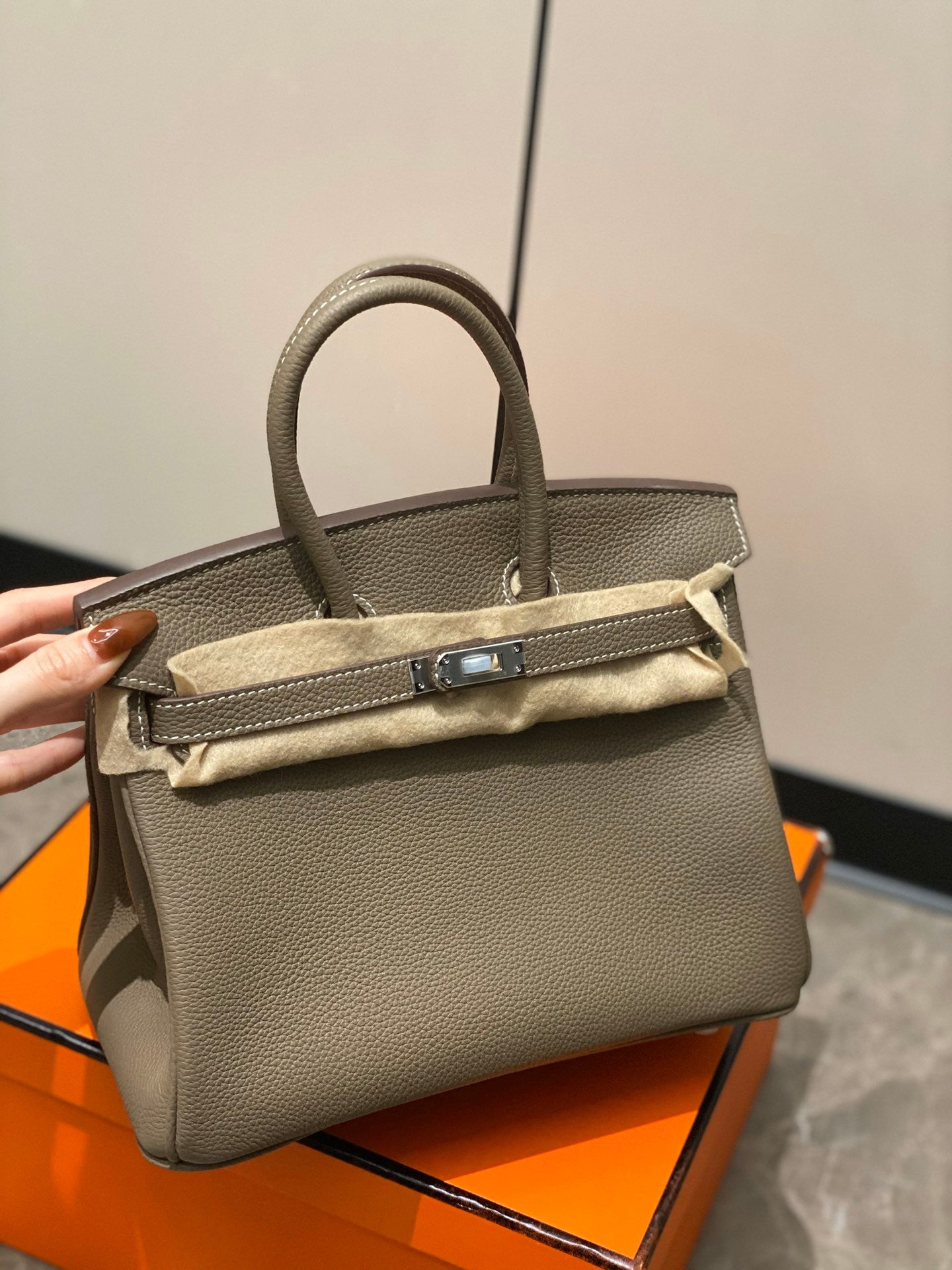 Hermes Birkin In Beige Marfa