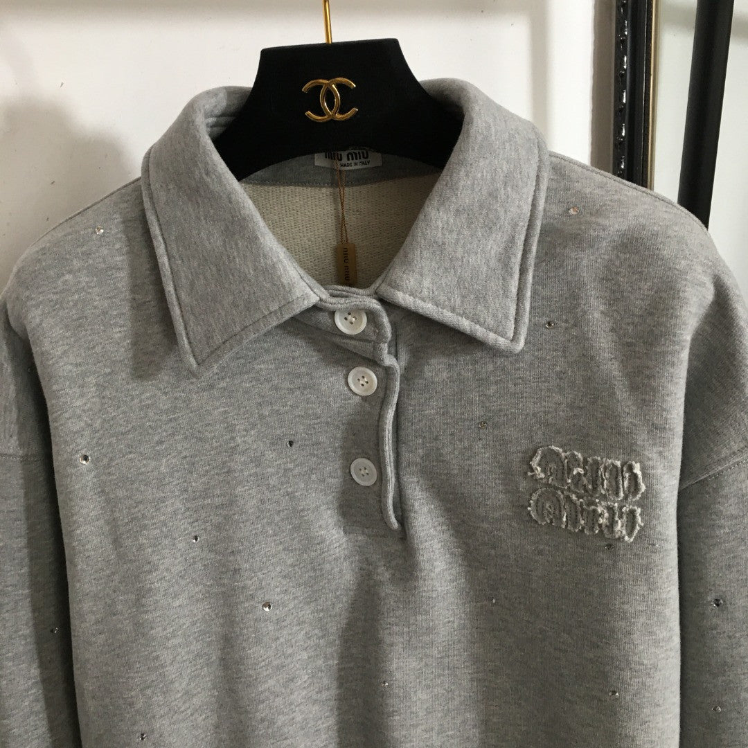 Miu Miu Sweater Grey