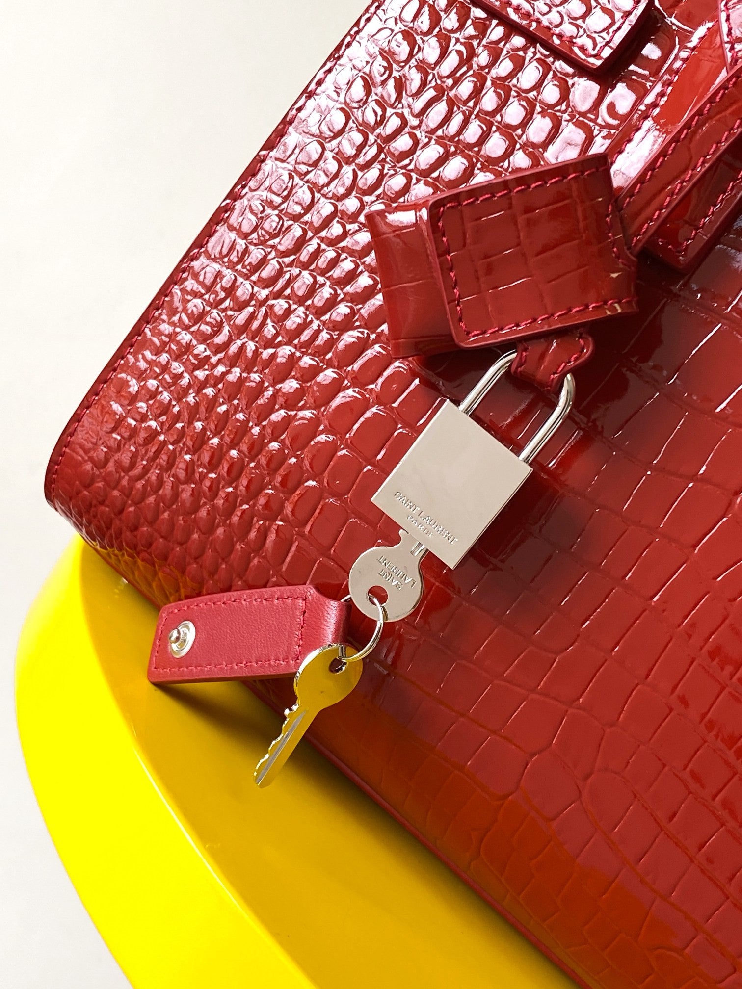 Saint Laurent handbag red