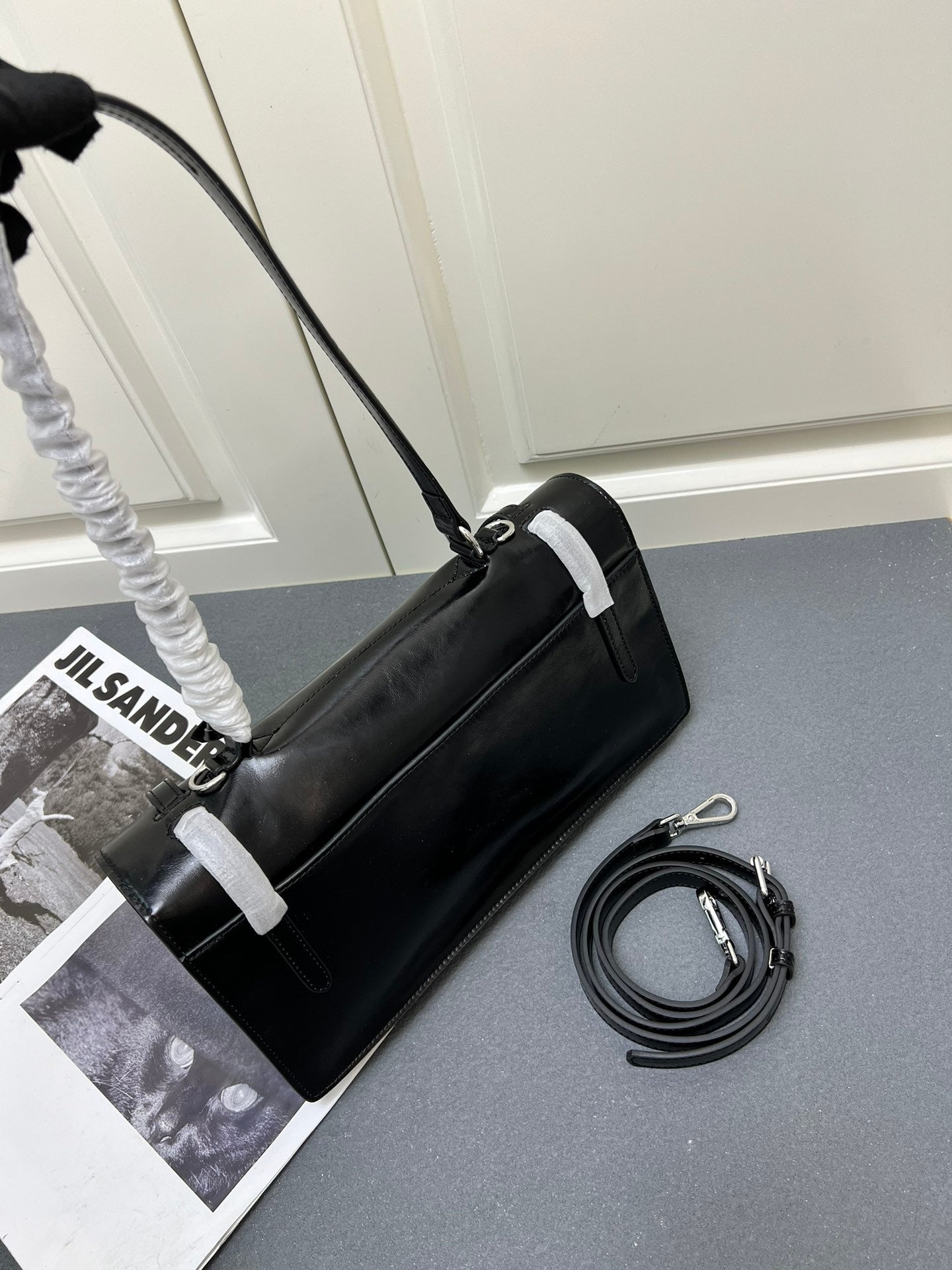 Prada bag black leather