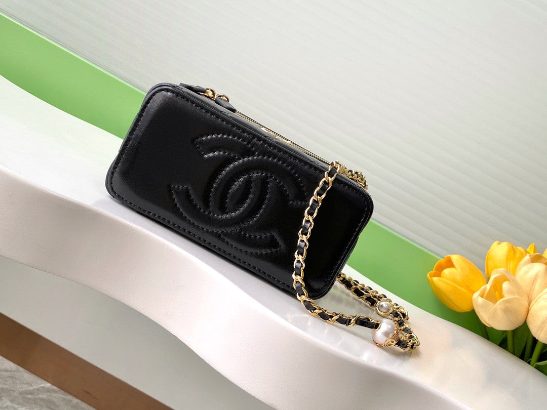 Chanel Handbag Leather Purse