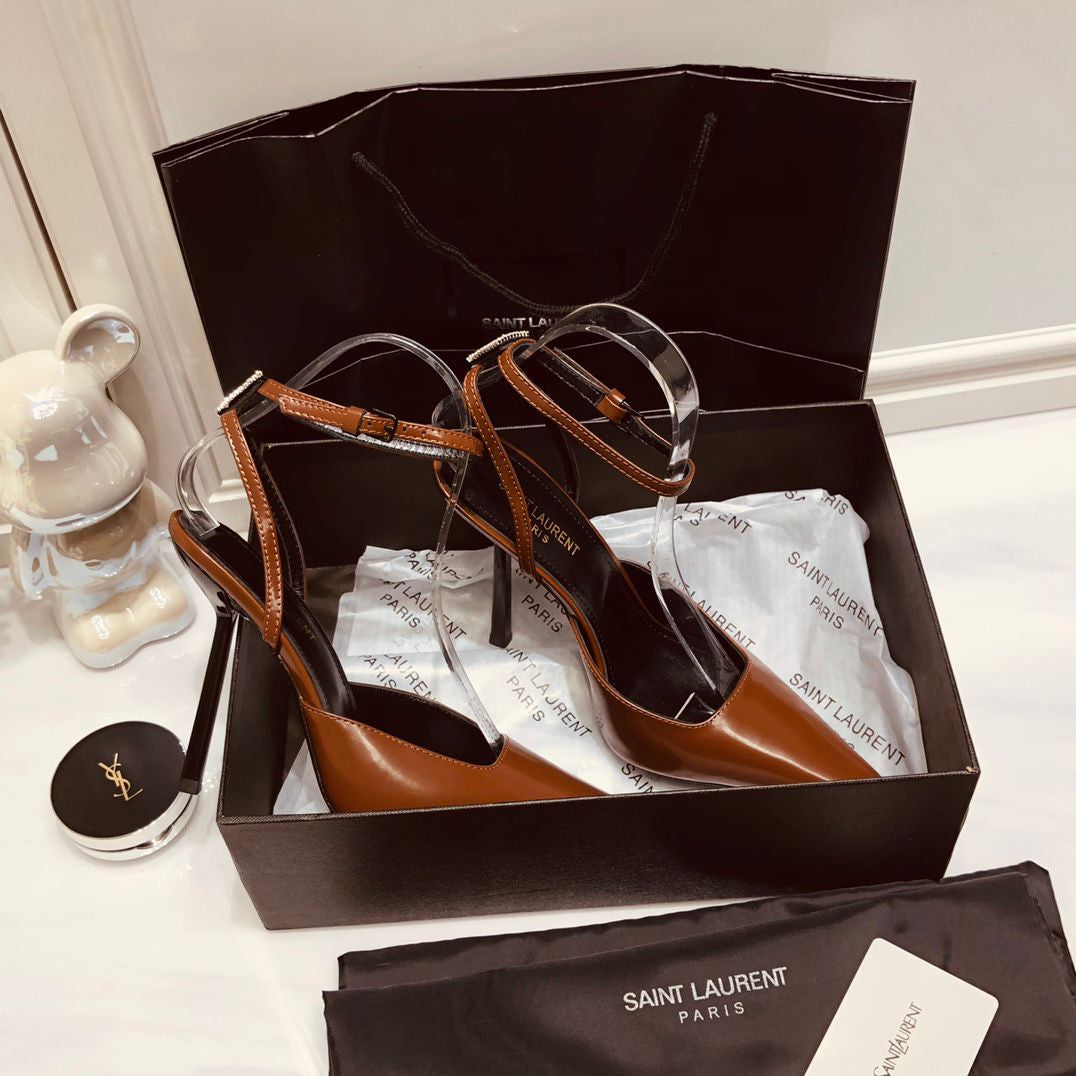 Pantofi Saint Laurent cu toc înalt