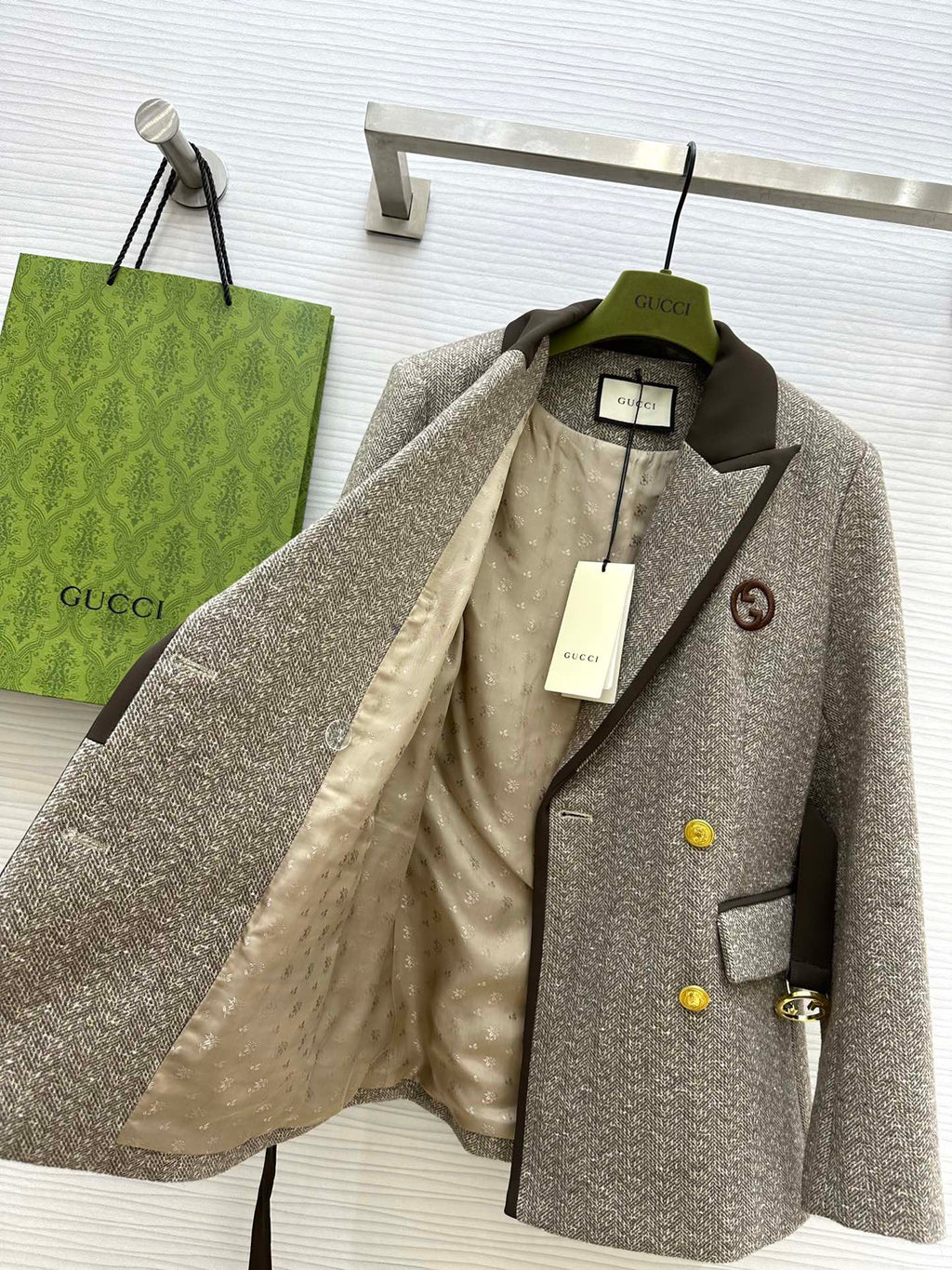 Gucci Tweed Jacket
