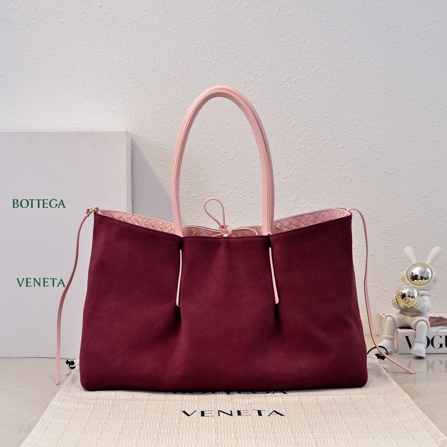 Bottega Veneta tote bag pink