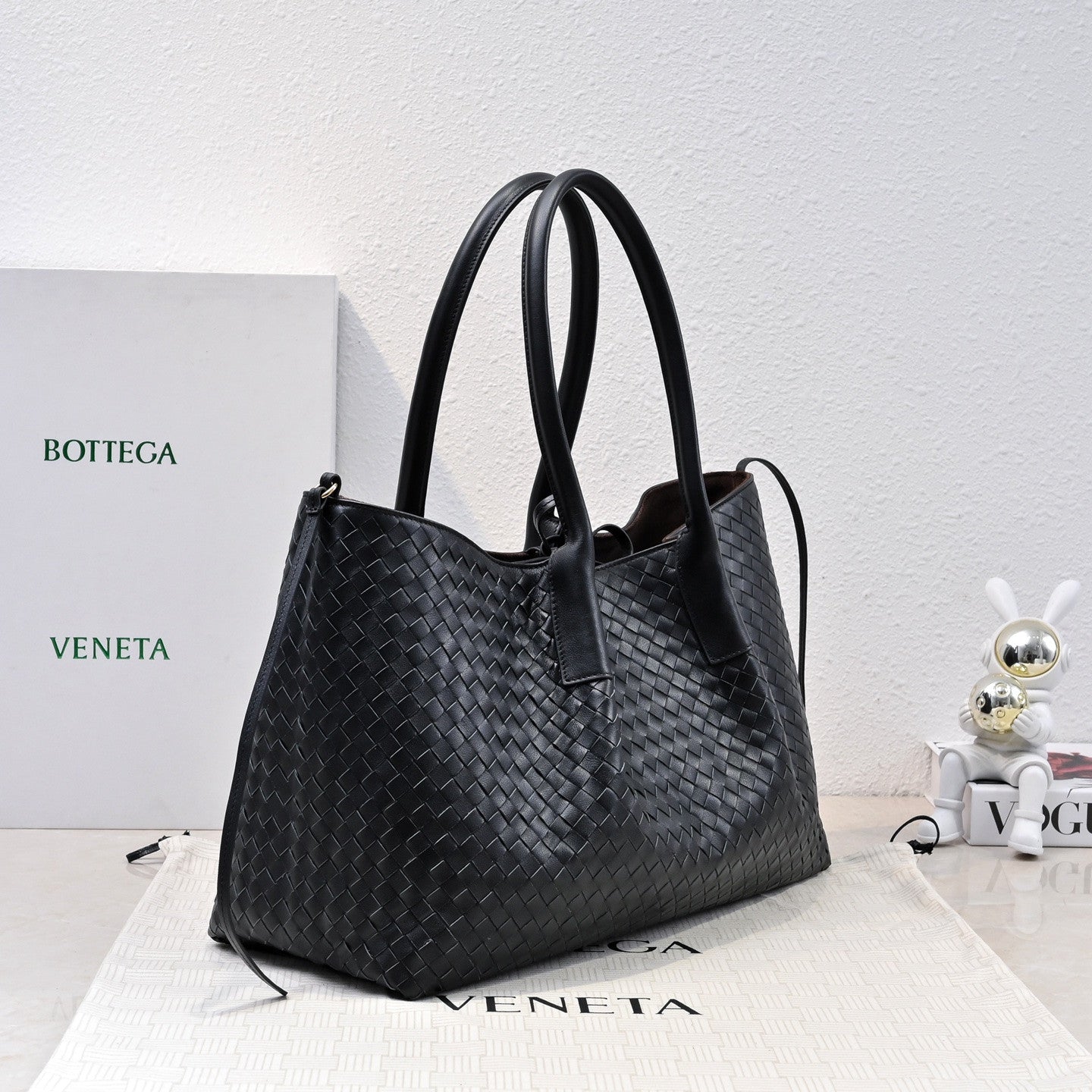Bottega Veneta tote bag black