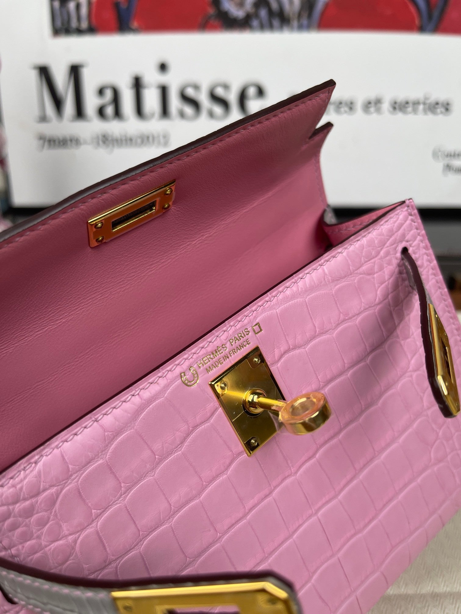 Hermes Kelly Mini pink