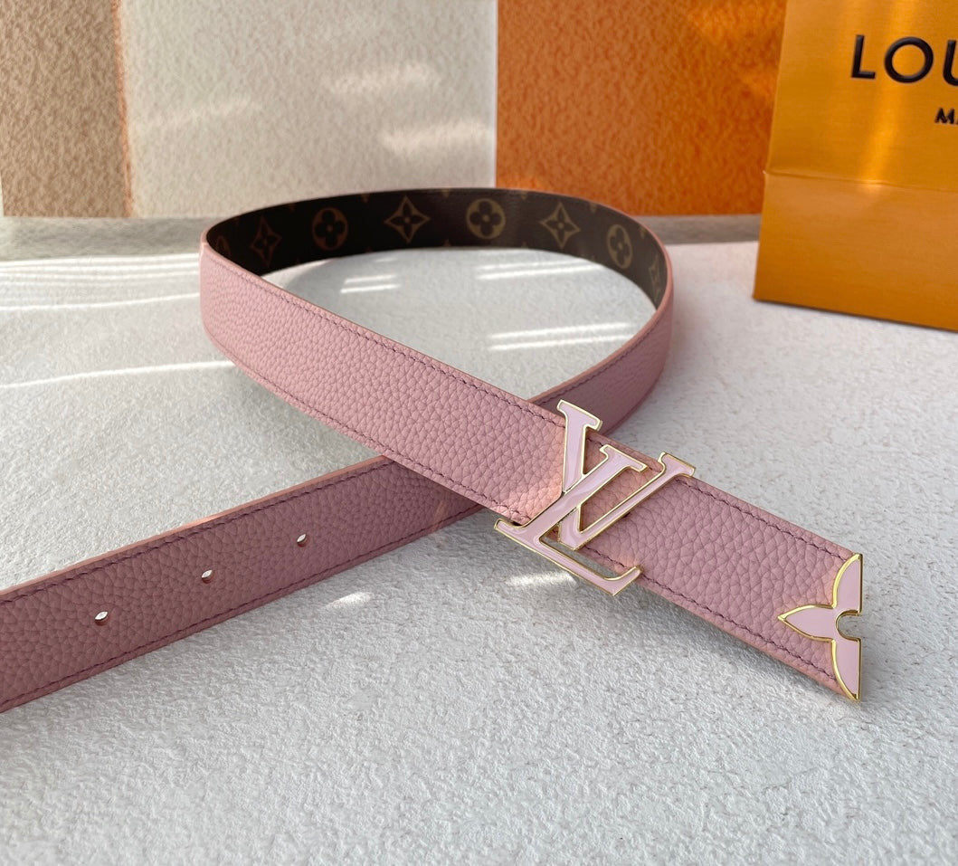 LV Initials 30MM Reversible Belt